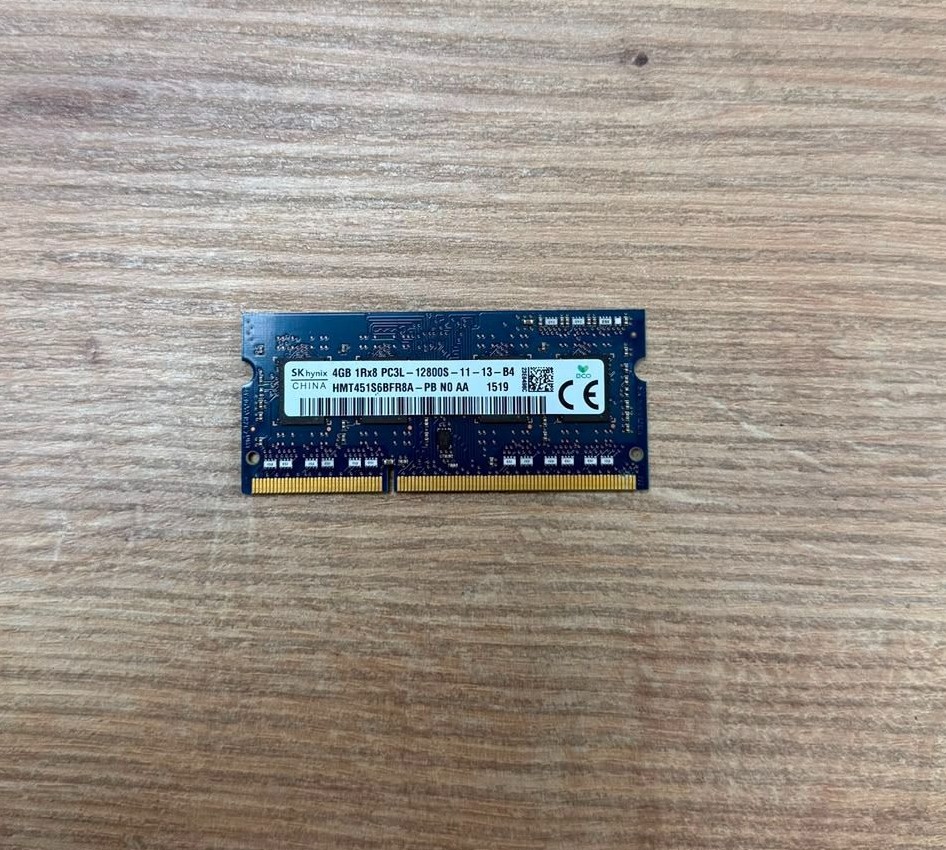 SK Hynix 4 GB 1600 MHz DDR3 CL11 SODIMM HMT451S6BFR8A-PB Ram